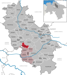 Horstedt – Mappa