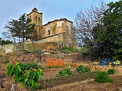 Skyline of Huerto (Huesca)