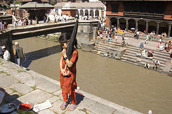 Pashupatinath temple in Kathmandu, Nepal