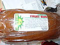 Jamaican fruit bun loaf of bread from a Los Angeles market (2009)