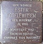 Stolperstein für Ester Joselewitsch