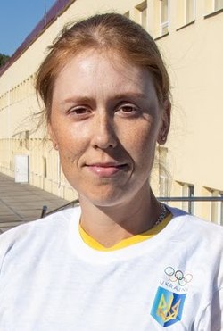 Kateryna Tarasenko vuonna 2020.