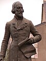 Statue du comte de Falloux, au Bourg-d'Iré.