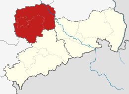 Distretto direttivo di Lipsia – Localizzazione