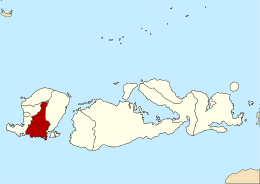 Reggenza di Lombok Centrale – Mappa