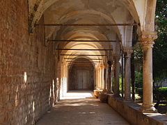 L'ancien monastère bénédictin.