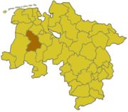 Клоппенбург на карте