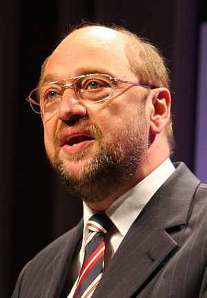 English: Martin Schulz during the election cam...