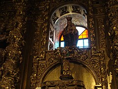 Virgen del Rosario procedente de la capilla de los criados (Aniago).