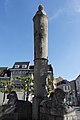 Le perron sur la place Vrijthof, symbole de libertés liégeoises à Maastricht