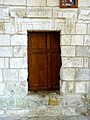 Base du clocher, porte de l'escalier.