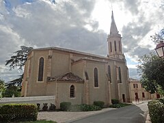 L'église vue du nord.