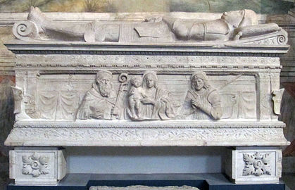 Tombeau de Niccolò Orsini, Brescia, musée de Santa Giulia