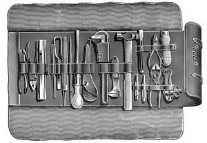 Fig. 185 Motorists tool kit roll of 1912 Scans...