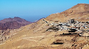 Mount Hor where it is believed that Aaron brot...