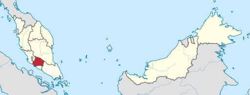 Negeri Sembilan in Malaysia.svg