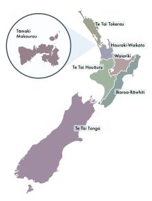 New Zealand Māori electorates (since 2020).svg