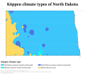 Image 6Köppen climate types of North Dakota (from North Dakota)