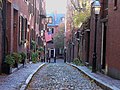 Alley in Boston's North End neighborhood