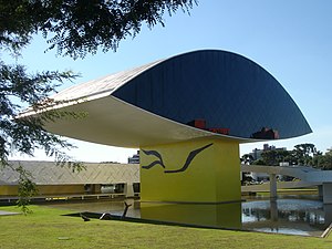 Oscar Niemeyer Museum (NovoMuseu), Curitiba, B...