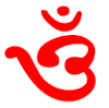 The symbol "om" in Oriya, Assamese and Bengali alphabet.