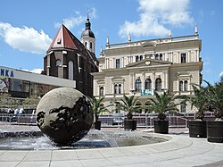 Piazza Horní a Opava