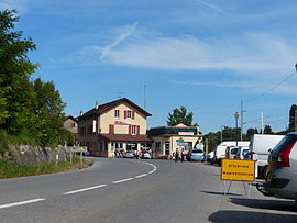 The road in Machilly