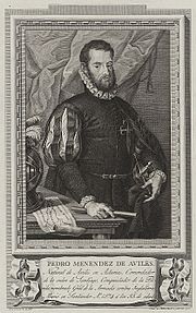 Pedro Menéndez de Avilés, primer gobernador español de Florida, fue el IV Comendador de Santa Cruz de la Zarza (Toledo)
