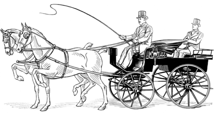 A typical phaeton, as used in the robbery