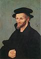 Philippe Mélanchthon en 1543 par Lucas Cranach l’Ancien.