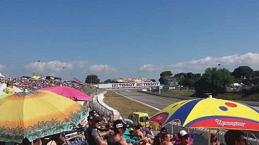 Le public du Circuit de Catalogne