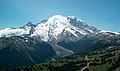 Il monte Rainier visto dal Sourdough Ridge trail