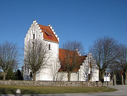 Revinge kyrka i februari 2012