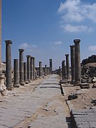 Roman ruins in citadel at Bosra, Syria..jpg