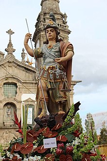 Archangel Michael at a Portuguese feast in Cabeceiras de Basto S. Miguel Arcanjo.jpg