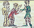 Изображение вендов в Саксонском Зерцале (XIV в.)
