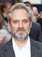 Sam Mendes at the premiere of the musical of Charlie and the Chocolate Factory.