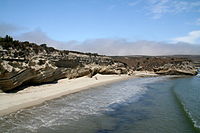 Beach by the pier