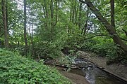 Die Jenfelder Bach fliesst in den Schleemer Bach