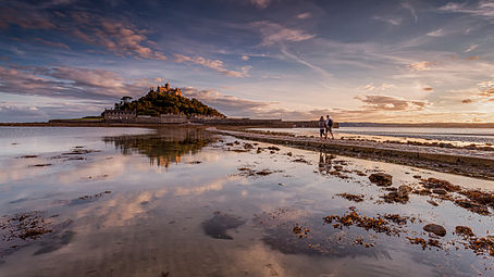 The winner of Wiki Loves Monuments UK (6th place internationally): St Michael's Mount