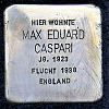 Stolperstein Bockenheimer Landstraße 99 Max Eduard Caspari