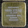 Stolperstein Niedenau 53 Maria Ettling