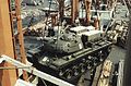 Laden eines Patton M48-Kampfpanzers an Bord der Nabob in New York Continental Piers, Brooklyn N.Y. 1959.