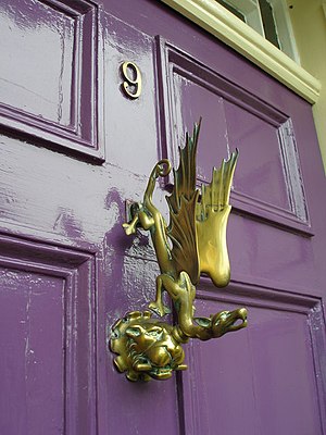 The Jabberwocky door knocker of the Chorister ...