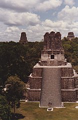 Maya-Tempel in Tikal, Petén, Guatemala
