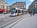 Tramway à Angers.