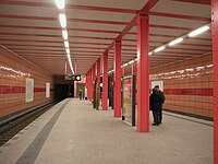 Schillingstraße na linha U5.