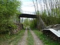 Pont sur le chemin de fer.