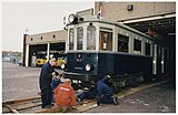 Verhuizing van de 'Boedapester' (B412) naar het NZH-museum.