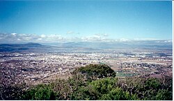 Частичный вид на Сан-Хуан-дель-Рио (с холма Серро-Гордо).